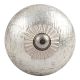 Silver Round Silver Fitting Ceramic Knob
